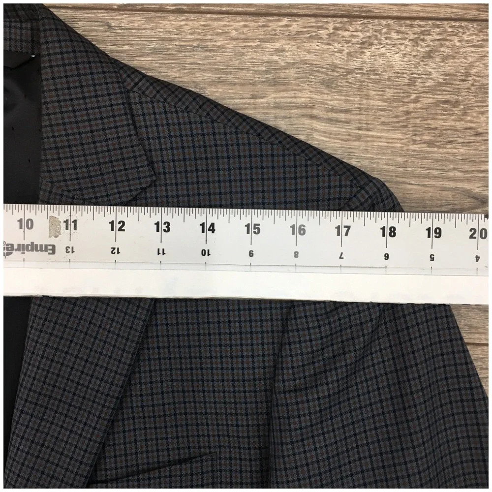 NORDSTROM Mens Wool Blazer Sport Coat Casual Jacket Size 38R Classic‎ Suit